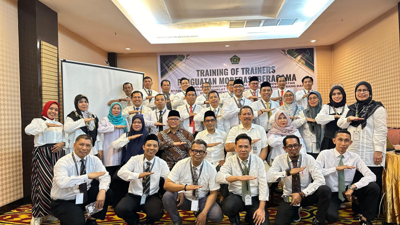 ToT Moderasi Beragama Jawaban Kebutuhan Pelatih di Kementerian/Lembaga Lain