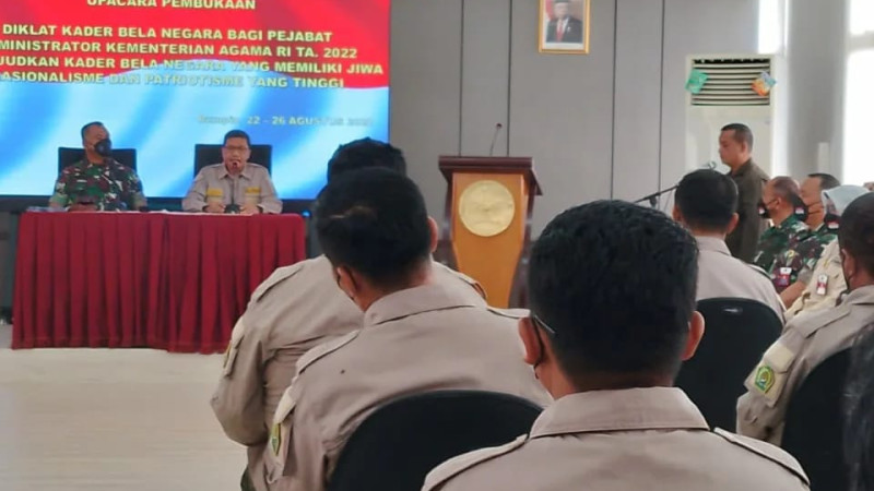 Perdana, Pelatihan Kader Bela Negara Kementerian Agama
