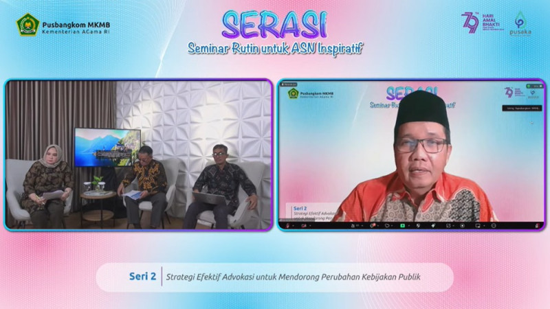 Webinar SERASI Seri 2: Delivery Kebijakan Publik yang Berdampak Melalui Advokasi