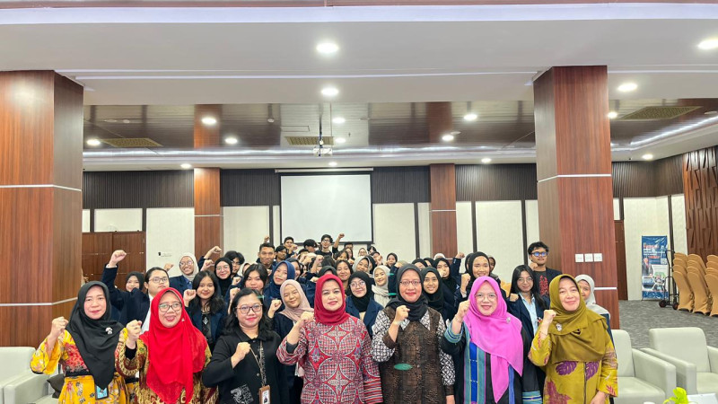 Belajar Langsung Pengelolaan ASN, Mahasiswa Prodi SDMA Politeknik STIA LAN Sambangi Pusbangkom MKMB