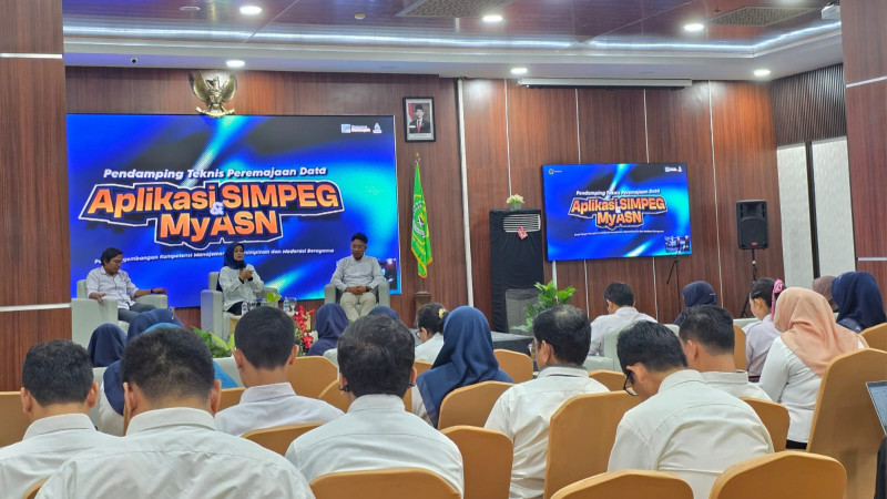 Peremajaan Data SIMPEG dan MyASN Perkuat Akurasi Data Kepegawaian ASN 