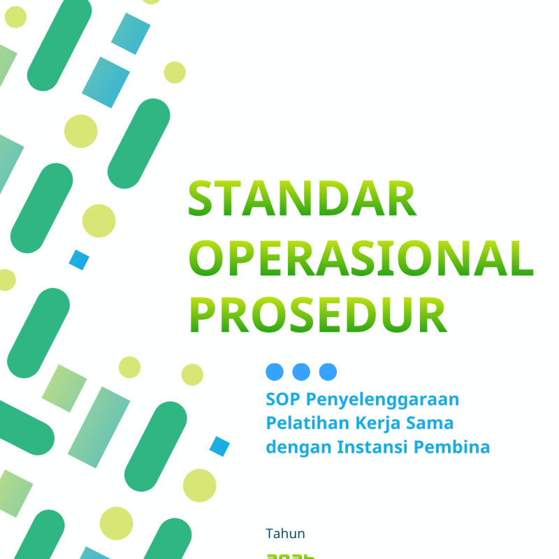 SOP Penyelenggaraan Pelatihan Kerja Sama dengan Instansi Pembina