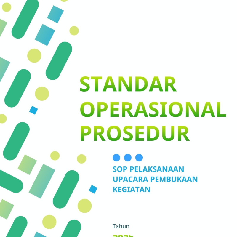 SOP Pelaksanaan Upacara Pembukaan Kegiatan