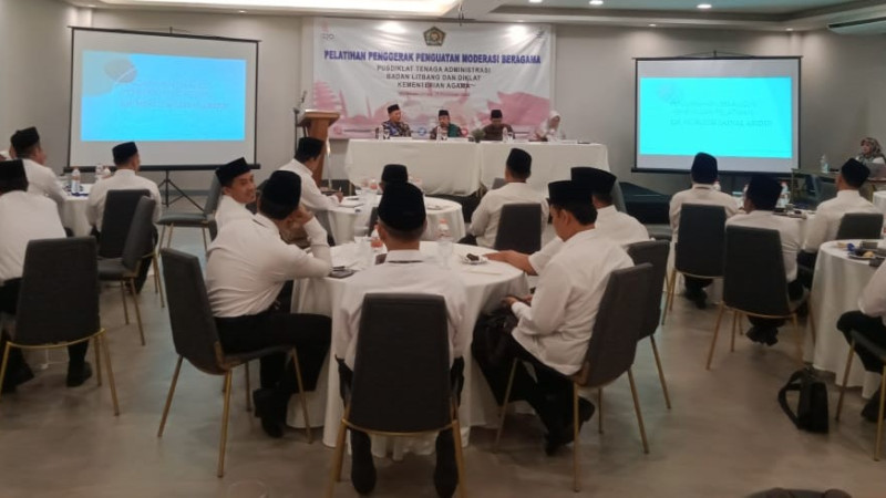 30 Orang Kepala KUA Kabupaten Wonosobo dan Kabupaten Purworejo Ikuti Pelatihan Penggerak Penguatan Moderasi Beragama