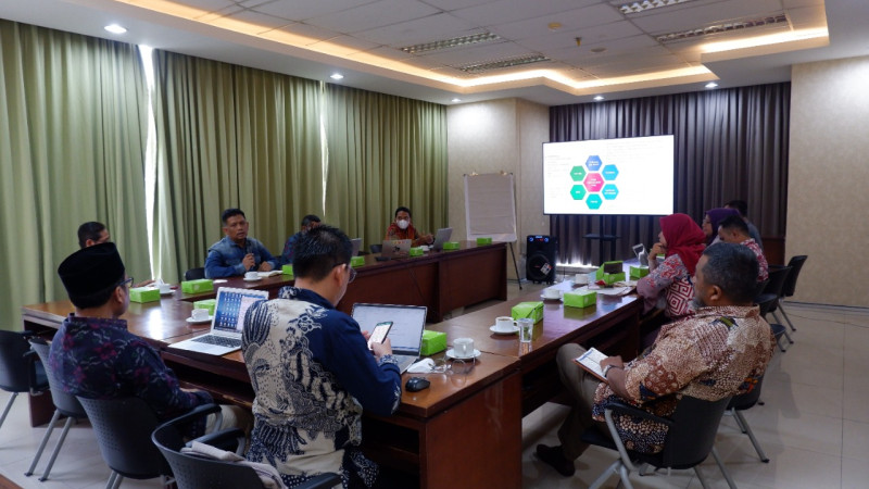 Gelar Rapat Evaluasi, Pusdiklat Siap Tingkatkan Kualitas  Pelatihan Penguatan Moderasi Beragama