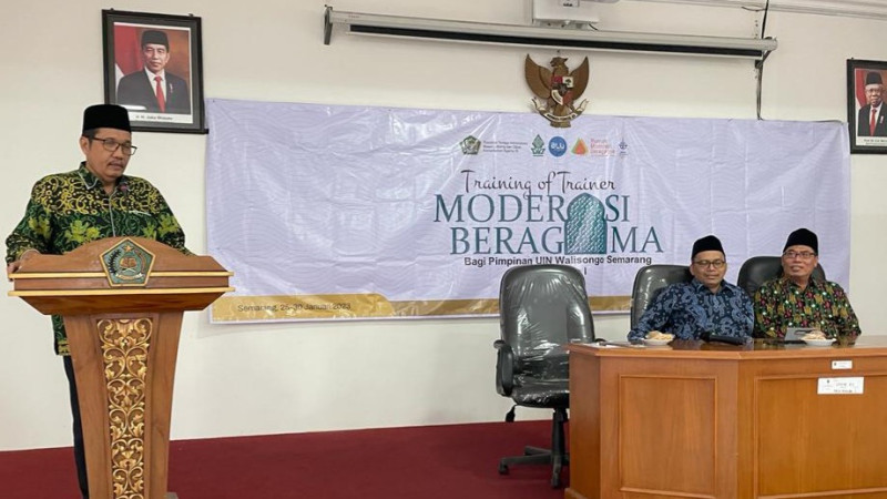 Pusdiklat Tenaga Administrasi Bekerjasama dengan UIN Walisongo Gelar ToT Moderasi Beragama
