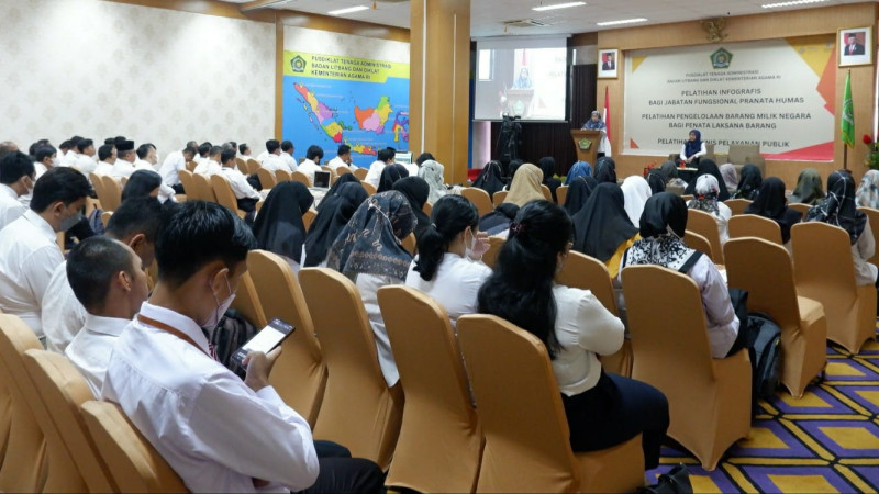 Pusdiklat Tenaga Administrasi Gelar Pelatihan Klasikal Pertama di Tahun 2023
