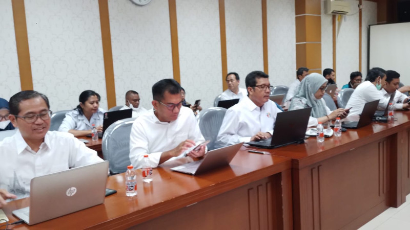 KAPUSDIKLAT DAN KAPUSLITBANG ANTUSIAS IKUTI TES CAT IPMB TAHAP 2