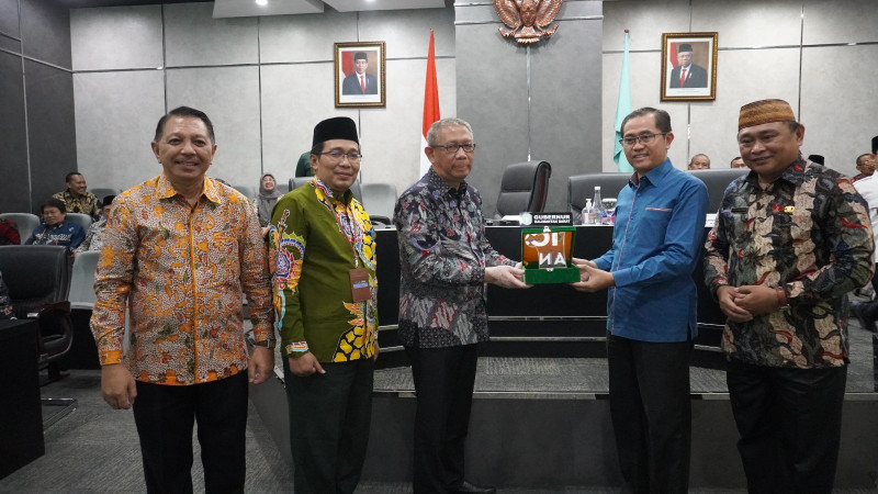 Kunjungan Best Practice Peserta PKN II Kementerian Agama ke Gubernur Kalimantan Barat