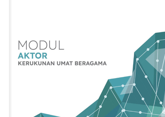 Modul Peran Aktor Kerukunan Umat Beragama dalam Bina Damai