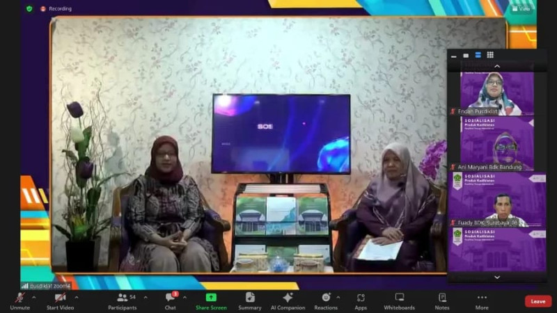 Sosialisasi Produk Kediklatan Melahirkan Produk Kediklatan Berkompeten