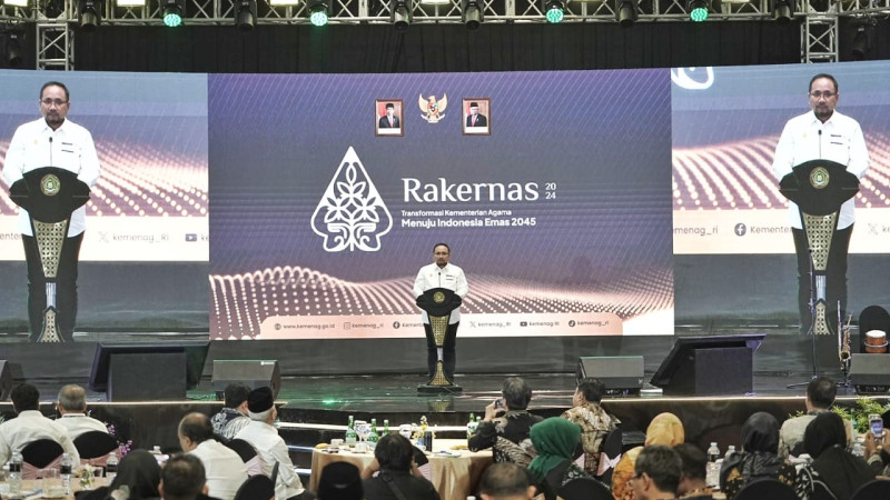 Rakernas 2024, Menag Minta Perkuat Pelibatan Umat dalam Program Keagamaan